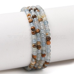 Perles de calcite bleues naturelles&nbsp;G-K427-A01-3mm