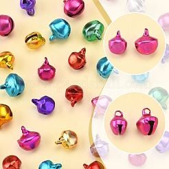 200 шт. 2 стиля алюминиевых колокольчиков FIND-FS0003-80