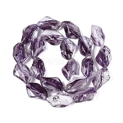 Chapelets de perles vernissées manuelles&nbsp;LA-N046-02D