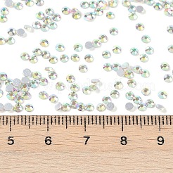 Perle en verre de dos plat&nbsp;RGLA-C002-SS8-101