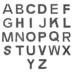 Блестящие термоклеящиеся стразы нашивки&nbsp;DIY-CD0001-10F