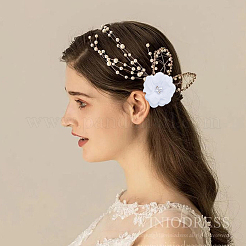 30 шт. полиэстер и пластик искусственный жемчуг и стразы цветочные украшения аксессуары&nbsp;DIY-SP0006-06E