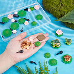 41 шт. 11 стиля декора из смолы&nbsp;DJEW-PH0001-70