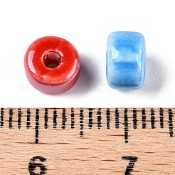 Фарфоровые бусины ручной работы&nbsp;PORC-N007-22-A