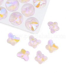 Гальванизировать граненых стеклянных подвесок EGLA-N006-051