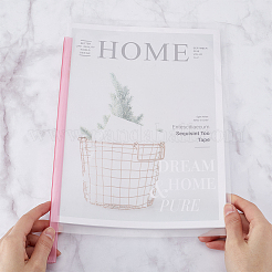 20шт 4 цвета прозрачный пластиковый органайзер для папок-файлов с выдвижной планкой FIND-GF0005-75