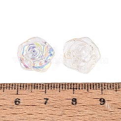 Galvanisieren transparente Glasperlen Stränge&nbsp;LS-EGLA-N056-02A-01