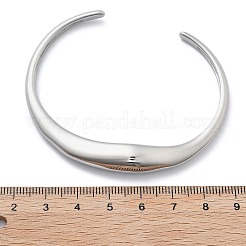 Браслеты-манжеты из нержавеющей стали 304 для женщин BJEW-B108-06P