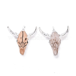 Большие кулоны из смолы  KK-G292-09P