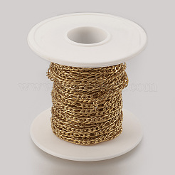 Ионное покрытие (ip) цепи figaro ручной работы из нержавеющей стали 304 STAS-P200-14G