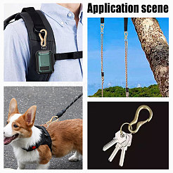 10 шт. Кольца пружинные затворные из сплава&nbsp;FIND-AR0006-69