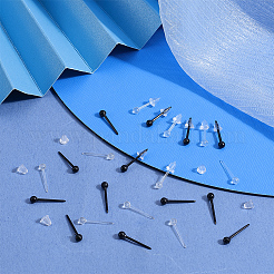 Серьги-гвоздики из экологически чистого пластика KY-SC0002-23