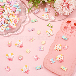 Кабошон из непрозрачной смолы&nbsp;RESI-SP0001-25