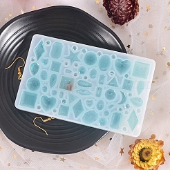 Силиконовые Молды кабошон&nbsp;X-DIY-L005-12