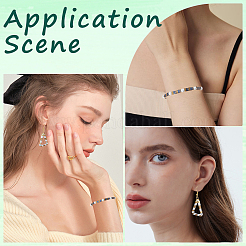 600шт 9 стильные стеклянные бусины SEED-CN0001-33