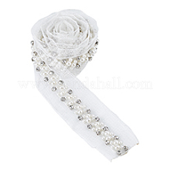 Марлевая лента из смолы со стразами OCOR-WH0078-140
