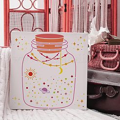 Пластиковые многоразовые шаблоны трафаретов для рисования DIY-WH0172-439