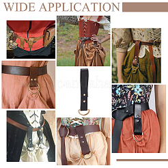 Pu кожа петли для подтяжек юбка походы AJEW-WH0695-108A