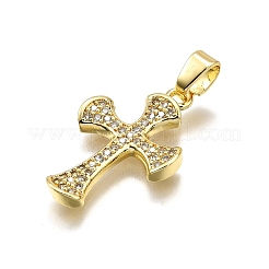 Латунные микро проложить кубического циркония подвески&nbsp;LS-KK-Z100-38G-05