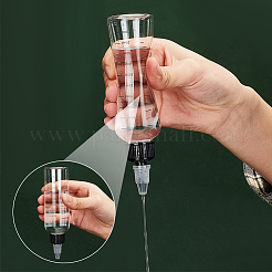 Прозрачная пластиковая бутылка&nbsp;LS-MRMJ-WH0062-17B