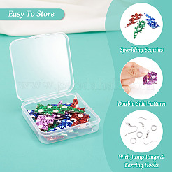 Наборы для изготовления висячих сережек из искусственной кожи с молнией своими руками&nbsp;DIY-TA0010-70A