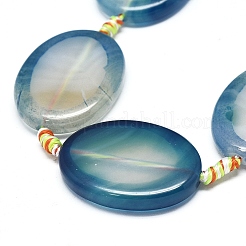 Натуральный полосатый агат / полосатые агатовые бусы&nbsp;G-L544-026A