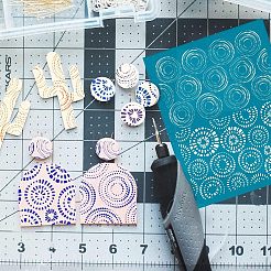 Pochoir de sérigraphie&nbsp;DIY-WH0341-188