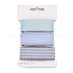 Ruban polyester 9 yards 3 styles&nbsp;SRIB-A014-E02