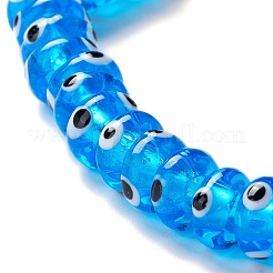 Ручной зло бусины глаз LAMP-F021-01G