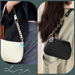 20шт 10-х цветные брелки из цинкового сплава&nbsp;KEYC-BBC0001-16