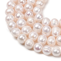 Fili di perle di perle d'acqua dolce coltivate naturali&nbsp;PA-CBABE82-13A