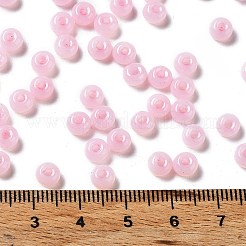 Стеклянные бусины с имитацией нефрита 3/0&nbsp;SEED-Z001-A-A10