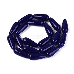 Chapelets de perles en verre opaques&nbsp;GLAA-Q113-03A-C05