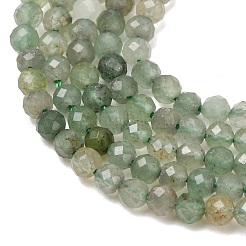 Natürliche afrikanische Jade Perlen Stränge&nbsp;G-K366-C03-4mm