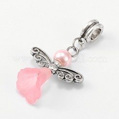 Прекрасное свадебное платье ангел сплав европейский болтаться большие отверстия подвески PALLOY-JF00004-01