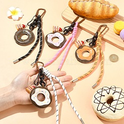 Decorazioni ciondolo in nylon&nbsp;HJEW-YW00412-01