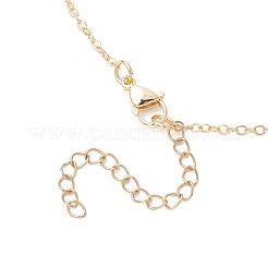 Натуральный аметист ограненный круглый бисер стрела кулон латунный кабель цепочка ожерелья NJEW-TA00207-03