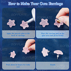 Фурнитура для сережек-гвоздиков из нержавеющей стали 304&nbsp;FIND-SP0003-56G