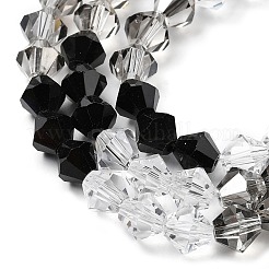 Прозрачный градиент цвета стеклянные бусины пряди&nbsp;GLAA-F131-01C-05