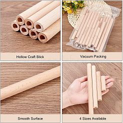 4 стиль необработанные стержни из бука WOOD-OC0002-53