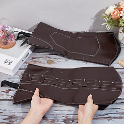 Чехлы для пиратских ботинок из искусственной кожи&nbsp;AJEW-WH20020-020B-03