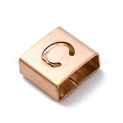 Ionenplattierung (IP) 304 Edelstahl quadratische Schiebecharme&nbsp;STAS-L132-16C-RG