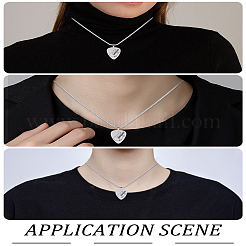 1 шт. подвеска в виде медиатора для гитары из нержавеющей стали&nbsp;NJEW-LP0001-10P