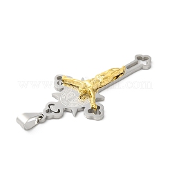 Большие подвески из нержавеющей стали 304 с вакуумным покрытием PVD&nbsp;STAS-D052-03GP