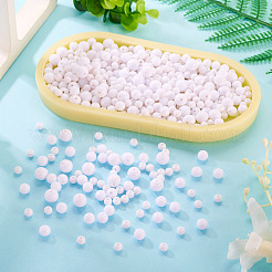 708pcs 3 styles de perles acryliques opaques&nbsp;MACR-TA0002-81