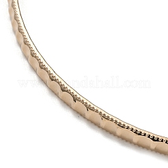 Juego de brazaletes de acero inoxidable 202 con revestimiento al vacío de PVD de 7 colores&nbsp;BJEW-M317-12