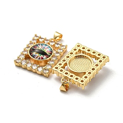 Настоящие кулоны из латуни KK-L209-006G-07