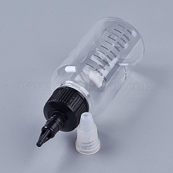 Bouteille vide en plastique transparent pour animaux de compagnie&nbsp;TOOL-WH0090-02A