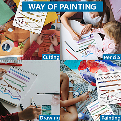 1 шт. трафареты для рисования домашних животных DIY-MA0005-74A