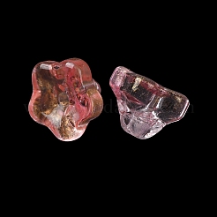 Прозрачные стеклянные бусины GLAA-T025-81B-04